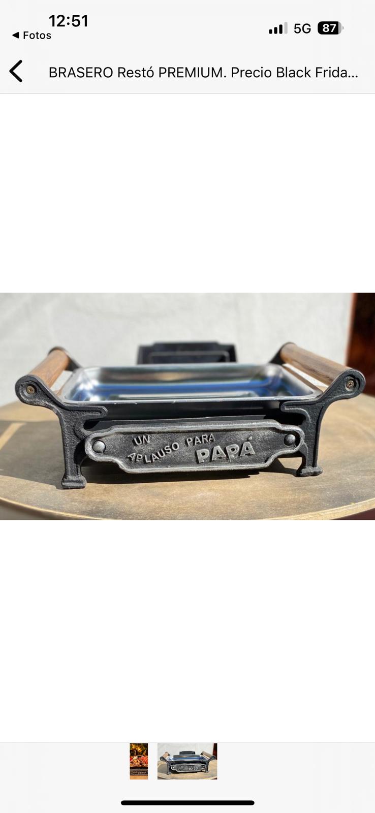 Restó Premium Brazier (4 people)